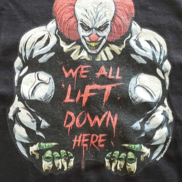 Hanes Other - Men's Lifting T-Shirt IT Pennywise Hanes Other - Men's Lifting T-Shirt IT Pennywise